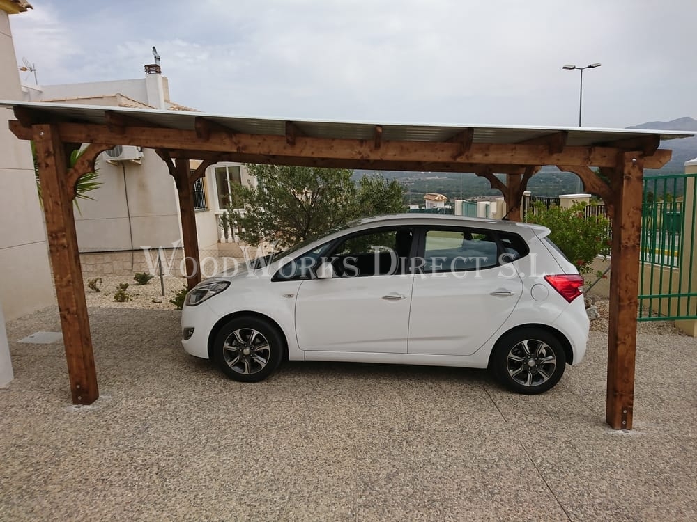 5m x 3m Carport, Castalla Alicante - 5m X 3m Carport Cast AtYsg