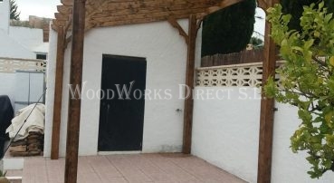 Wooden Pergola in Turre Almería