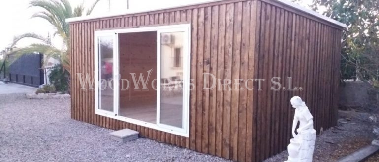 Insulated Timber studio in Albatera Alicante Spain