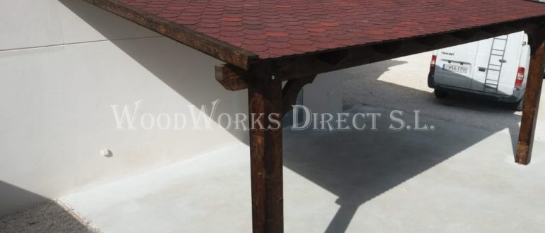 Timber lean to Alicante Calpe