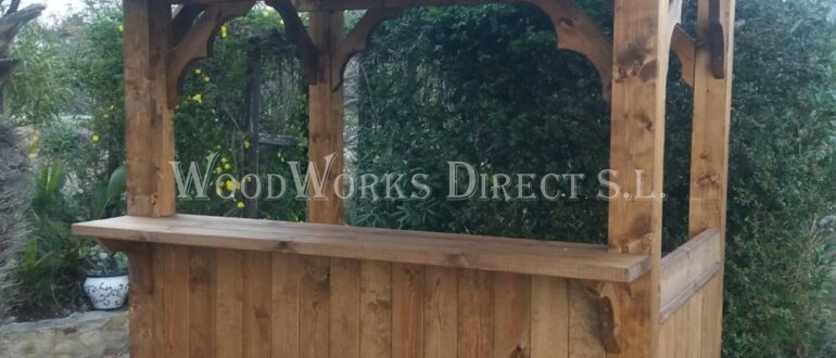 Bamboo Timber Gazebo Alicante