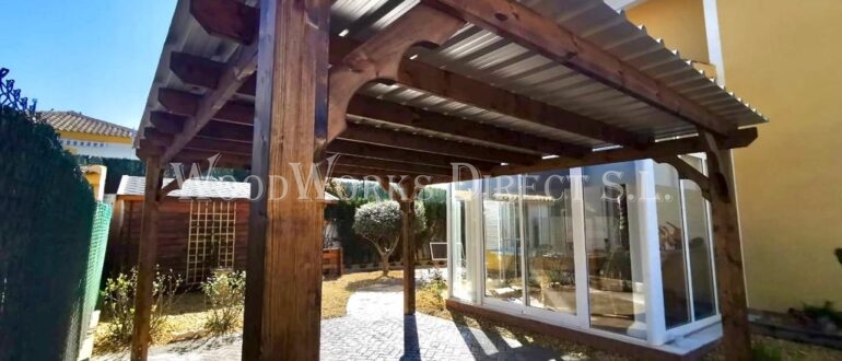 Timber Carport Mazarron Murcia