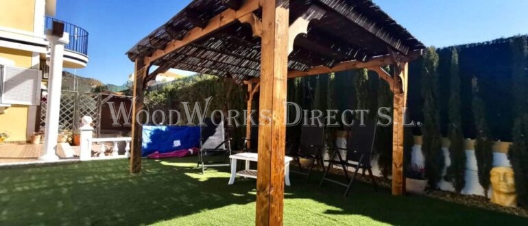 Pergola Mazarron Murcia Timber