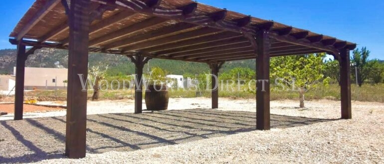 Wooden Pergola Salinas Alicante