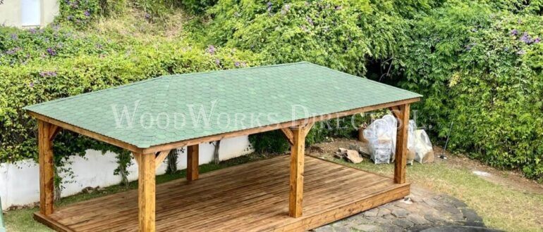 Wooden Gazebo Marbella Malaga