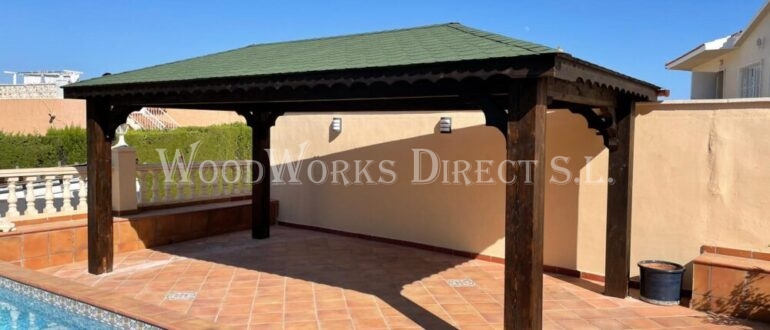 Wooden Gazebo La Nurcia Alicante