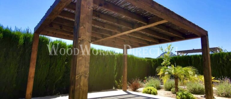 Mordern Pergola Bamboo Alicante