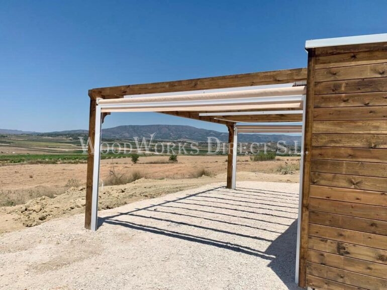Wooden Shed Fully insulated Alicante