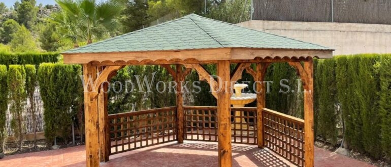 Hexagonal gazebo Calasparra Murcia