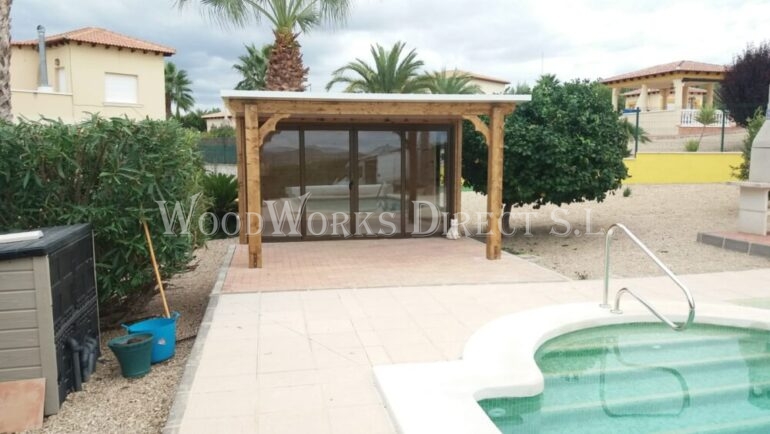 Insulated Shed Timber Murcia Alicante