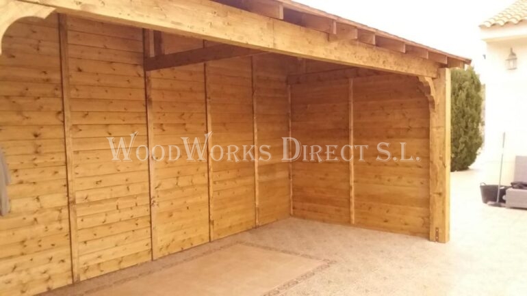 Abanilla Murcia Wooden Storage shed