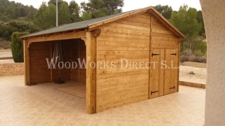 Wooden Storage Area Murcia Alicante