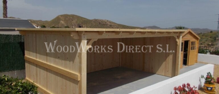 Timber Gazebo Zurgena Almería