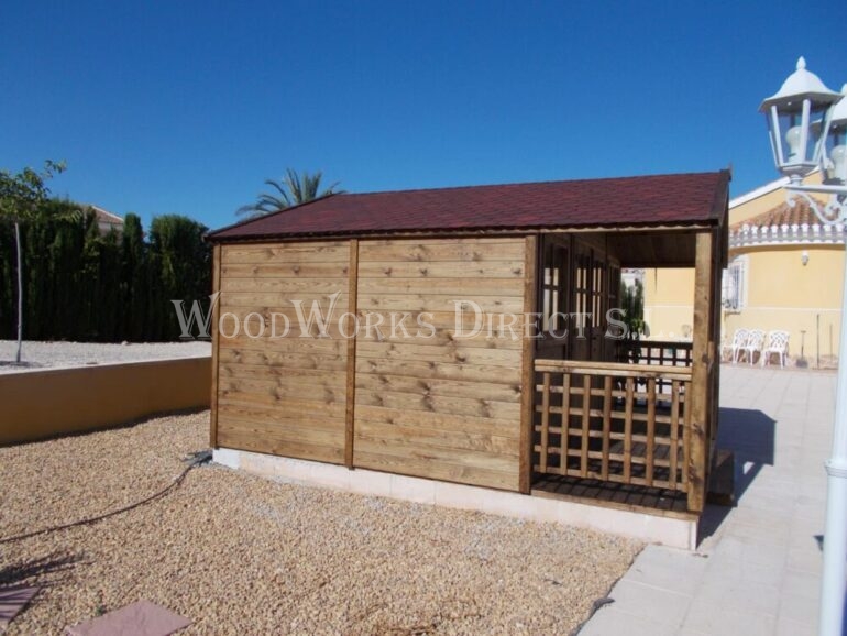 Wooden Shed Fortuna Murcia