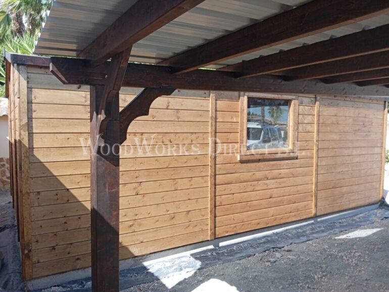 Large wooden shed Catral Alicante