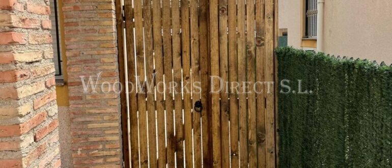 Small Fence and gate Mazarrón