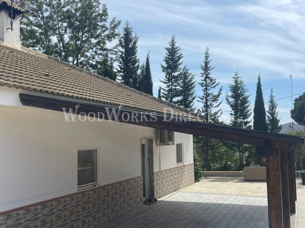9.4m x 4.8m Lean-to, Lucena del Puerto, Huelva |1282 - Woodworks Direct